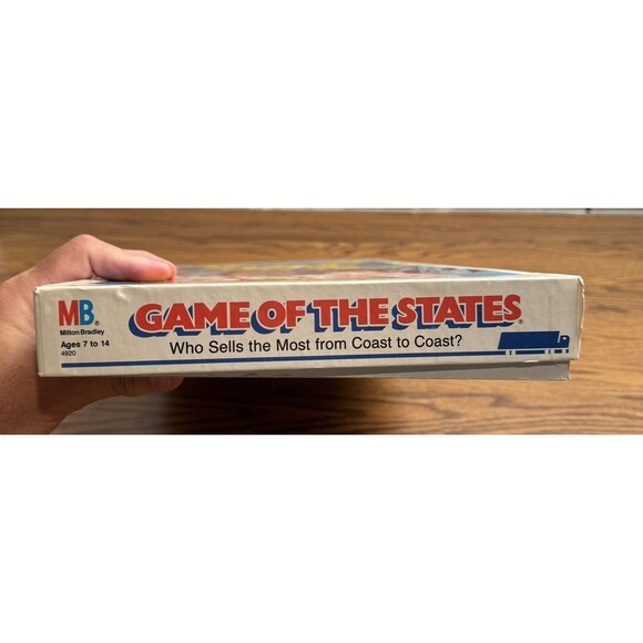 Vintage‎ Game of the States Board Game Milton Bradley 1987 - Picture 5 of 12